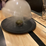 レストランRyu - 桜餅のイメージで…松阪牛　(^｡^)