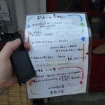 ひみつ堂 - メニュー