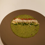 ルカンケ - サスティナブル（毛蟹とイクラ、きゅうりが先に登場）