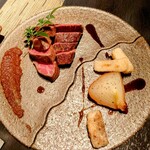 喰心 meat Dining - イチボのステーキ