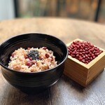 BROWN RICE Tokyo Omotesando - 毎月1・15日は「小豆ご飯」の日。体に良い小豆を玄米と一緒にふっくら柔らかく炊き上げます。