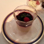 新横浜プリンスホテル - ブルーベリーのパンナコッタ