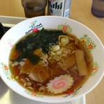 スカイレストラン - しょうゆラーメン５００円