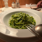 アントニオ - フェットチーネ　ジェノバ風バジリコソース