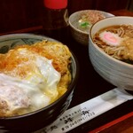 峰舟 - 温蕎麦はたぬき蕎麦♪