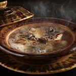 Gion Yamagishi - スッポン鍋 トロッとしたスッポンと香ばしい焼いた葱とともに