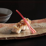 Gion Yamagishi - 甘鯛油焼 うろこまでパリパリとして、つけ汁におつけいただくとさらにうまみがまします