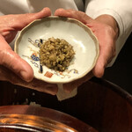 初音鮨 - わさびの茎