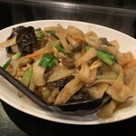 中華食房 正記 - 牛肉炒刀削麺