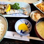 Hitachi - 焼き魚定食(イワシ)