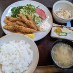 つむぎや - ワカサギフライ定食　850円