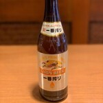 麒麟一番榨中瓶500日元 (含稅550日元)