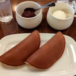 文明堂茶館 ル・カフェ - パステル(生クリーム＋つぶあん)