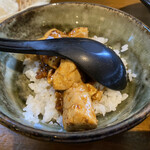 和の中 - セットの麻婆豆腐丼