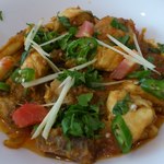 大阪ハラールレストラン - チキンカラヒ（現地バージョン）