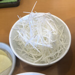 麺武 はちまき屋 - トッピング白髪ネギ・別盛り（130円）