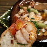 和さび - 海鮮和風アヒージョ（バケット付き）