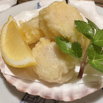 和さび - 生帆立の天ぷら