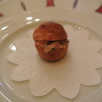 ル・ブルギニオン - グジエールの中に豚肉のリエット、クリーム　北あかり