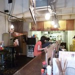 金町製麺 - '13/08/09 開店直後の店内