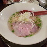 金町製麺 - '13/08/09 牛香る塩中華そばハーフ