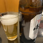 うなぎ 仙見 - ビールは何本飲んだのだろう？