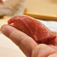 鮨 なんば 日比谷 - トロ　38℃/28℃