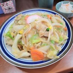 留々 - 皿うどん。