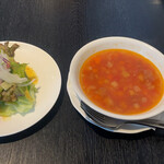 Cucina Albero - セットサラダ＆スープ