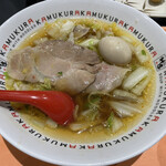 どうとんぼり神座 - 煮玉子ラーメン 910円