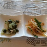 寿楽 - 付きだし。