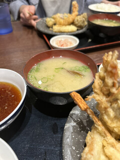 天ぷら大吉 - あさり汁チョイス