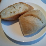 リストランティーノ ルベロ - 自家製のパン…まだ暖かい！