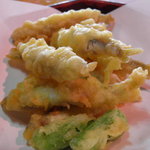 鮎茶屋 かわせ - 稚鮎の天ぷら