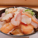 Seishin - 土日限定 Lunch Set 海（かい）の海鮮丼