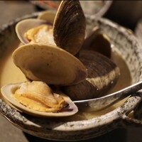 蛤とムール貝の白ワイン蒸し