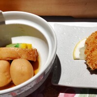 羅豚 ギンザ・グラッセ - 黒豚ヒレカツ・黒豚角煮