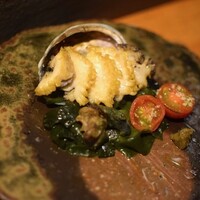 鮑のバターソテー