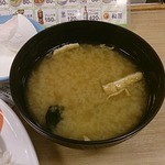 Matsuya - セットの味噌汁