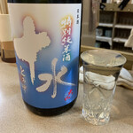 名古屋の立ち呑み 大安 - 大山　特別純米酒　夏の十水