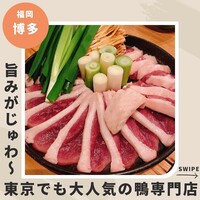 博多 鴨すき 鴨しゃぶ なかもぐろ - 