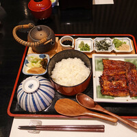 うなぎ藤田 白金台店 - 鰻茶漬けのセット一式