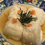Onna Tsubaki - ジーマーミー豆腐の揚げ出し