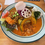 Koshindo Curry - ３種《トムヤム・ドライ・バタチキ》
