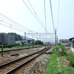 センロ カフェ - 目の前はもちろん線路