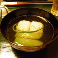 祇園にしむら - 鱧と冬瓜の椀