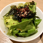Wagyuuyakinikujirouyakai - サラダ