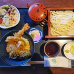 松栄庵 - 天丼セット（1,730円）