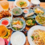 ベトナム料理 コアアン - 日替わりランチ、ランチセットＤ 焼きビーフン、ティット ガー チェン