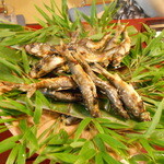 虎屋 壺中庵 - 鮎炭焼き